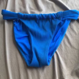 Blue bikini bottoms